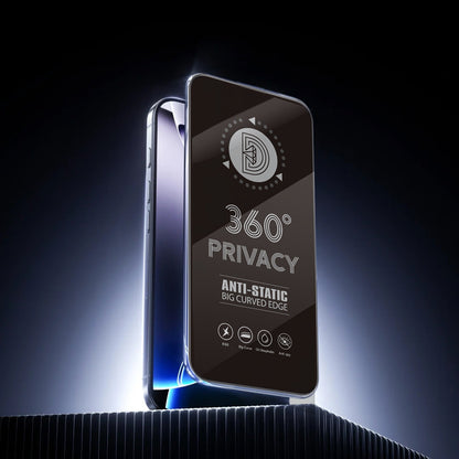 Προστατευτική μεμβράνη οθόνης Privacy OEM 360 για Samsung Galaxy A37 5G, Ασφαλισμένο γυαλί, Full Glue