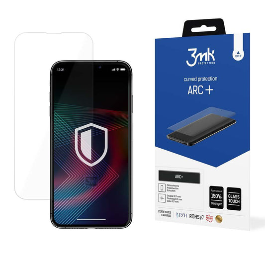 Προστατευτική μεμβράνη οθόνης 3MK ARC+ για Apple iPhone 14 Pro / 14, Πλαστικό