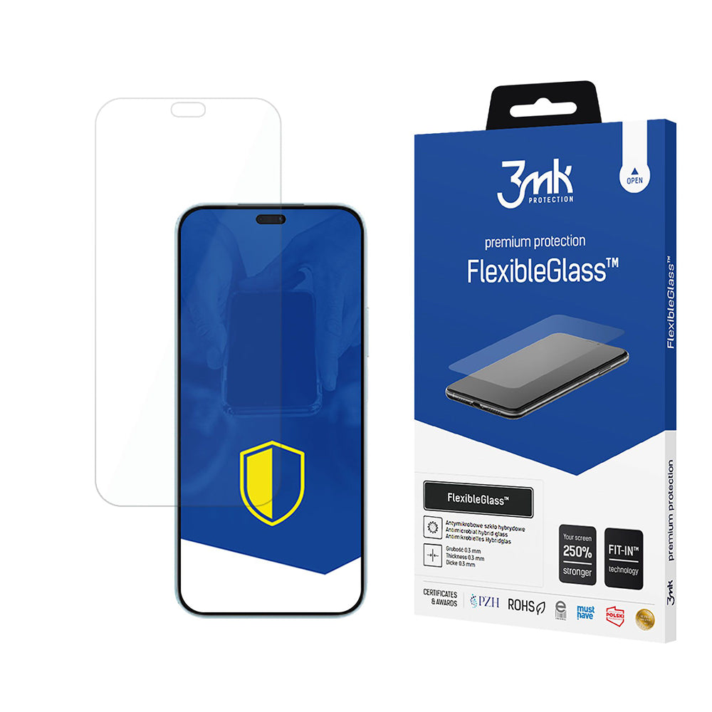 Προστατευτική μεμβράνη οθόνης 3MK FlexibleGlass για Honor 200 Lite, Ευέλικτο Γυαλί, Πλήρης Κόλλα