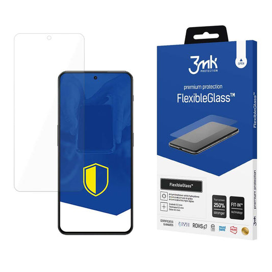 Προστατευτική μεμβράνη οθόνης 3MK FlexibleGlass για OnePlus Nord 3, Ευέλικτο γυαλί, Πλήρης κόλλα