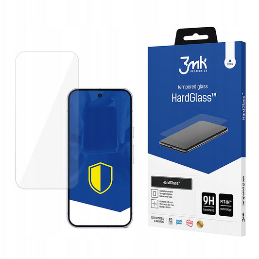 Προστατευτική μεμβράνη οθόνης 3MK HardGlass για Google Pixel 10 Pro XL, Ασφαλισμένο γυαλί, Πλήρης κόλλα