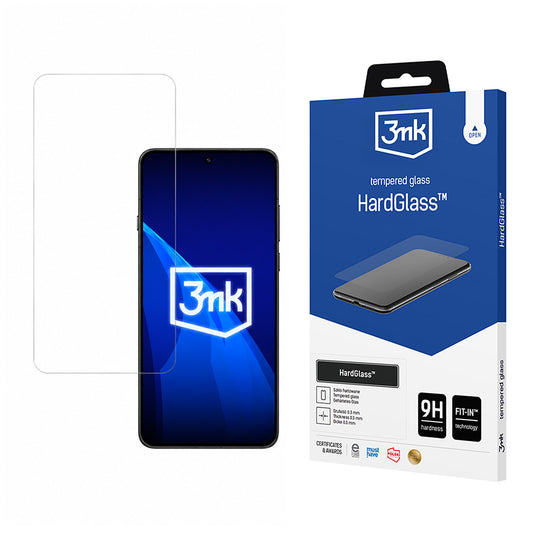 Προστατευτική μεμβράνη οθόνης 3MK HardGlass για Oppo Find X9 Ultra, Ασφαλισμένο γυαλί, Πλήρης κόλλα