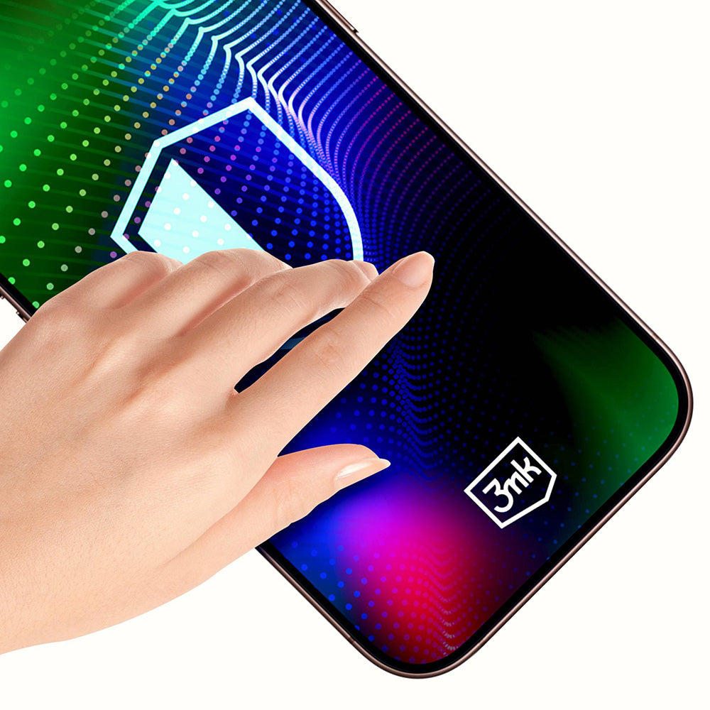 Προστατευτική Μεμβράνη Οθόνης 3MK Hardy Ultra για Apple iPhone 17 Pro Max, Ενισχυμένο Γυαλί, Full Glue, Μαύρη