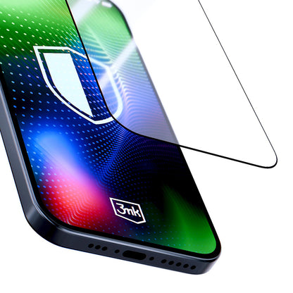 Προστατευτική Μεμβράνη Οθόνης 3MK Hardy Ultra για Apple iPhone 17 Pro Max, Ενισχυμένο Γυαλί, Full Glue, Μαύρη