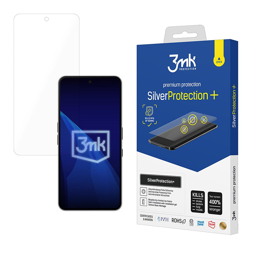 Προστατευτική μεμβράνη οθόνης 3MK Silver Protect+ για Nothing Phone (3a) / Phone (3a) Pro, Πλαστικό