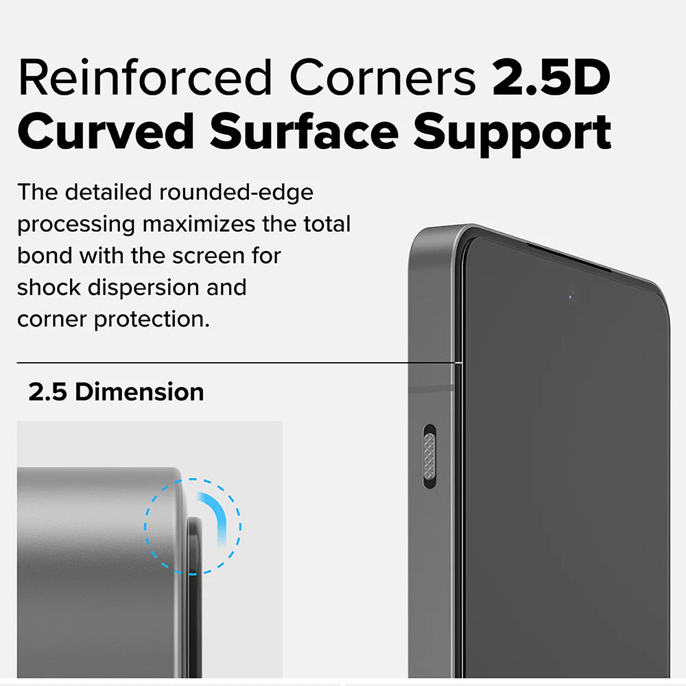 Προστατευτική Μεμβράνη Οθόνης Ringke για OnePlus 13R, Ενισχυμένο Γυαλί, Full Glue, Σετ 2 τεμαχίων