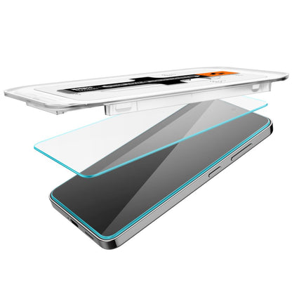 Προστατευτική Μεμβράνη Οθόνης Spigen GlastR EZ FIT για Samsung Galaxy S25+ S936 / S24+ S926, Ενισχυμένο Γυαλί, Πλήρης Κόλληση, Σετ 2 τεμαχίων AGL07432