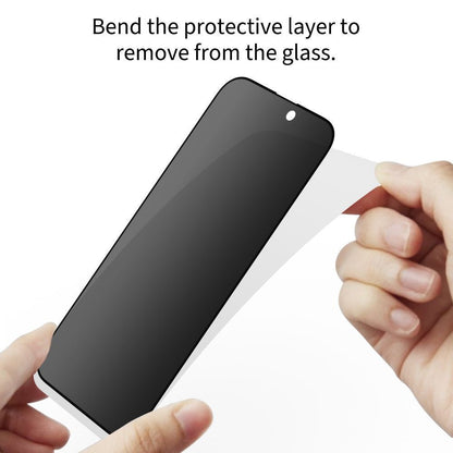 Προστατευτική Μεμβράνη Οθόνης Privacy Tech-Protect Spy+ για Samsung Galaxy S26 Plus S947, Ενισχυμένο Γυαλί, Full Glue, Σετ 2 τεμαχίων