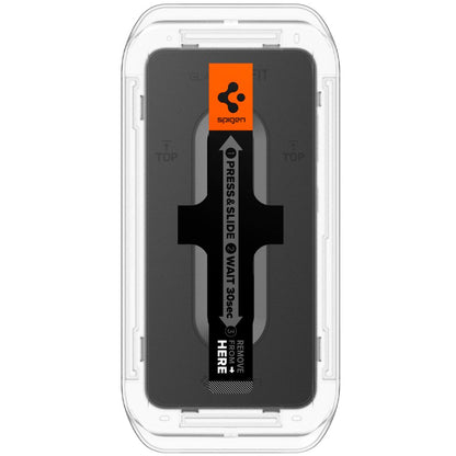 Προστατευτική Μεμβράνη Οθόνης Spigen GlastR EZ FIT για Samsung Galaxy S25+ S936 / S24+ S926, Ενισχυμένο Γυαλί, Πλήρης Κόλληση, Σετ 2 τεμαχίων AGL07432