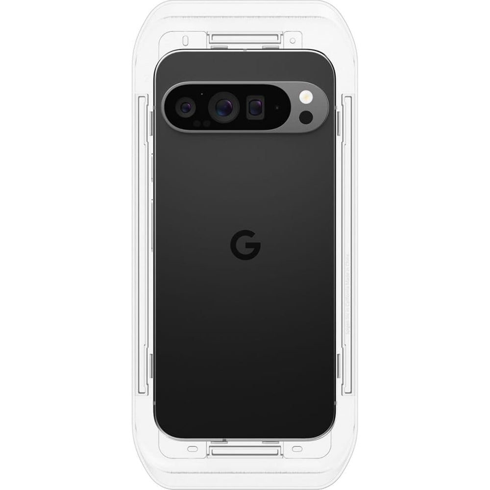 Spigen GlastR EZ FIT Screen Protector for Google Pixel 9 Pro XL, Tempered Glass, Full Glue, Set of 2 Pieces