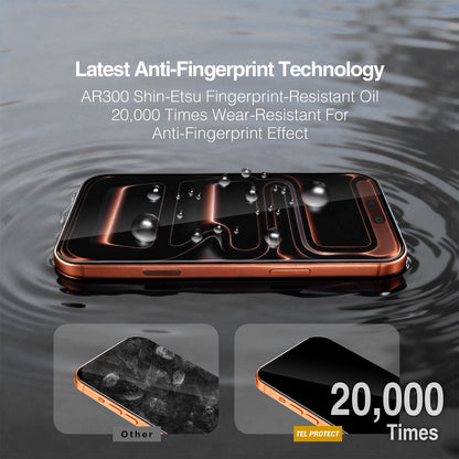 Προστατευτικό οθόνης Tel Protect 10X HD DLC Diamond Coating για Samsung Galaxy S26 Ultra S948, Σκληρυμένο Γυαλί, Πλήρης Επικόλληση, Μαύρο