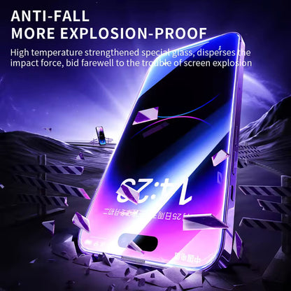 Προστατευτική μεμβράνη οθόνης Blueo Anti-Static HD για Apple iPhone 11 / XR, Ασφαλισμένο γυαλί, Πλήρης κόλλα, Μαύρο
