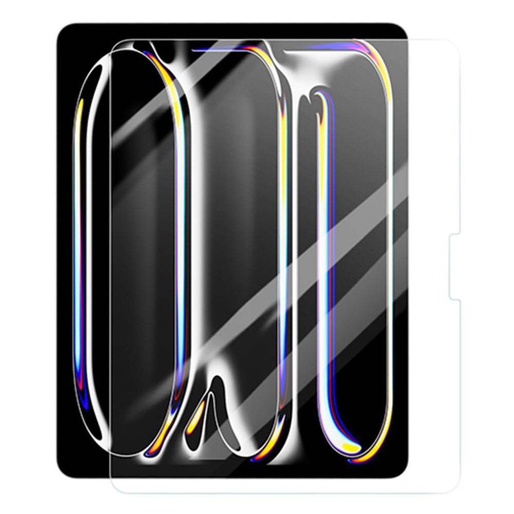 Προστατευτική μεμβράνη οθόνης Blueo HD για Apple iPad Air 13 (2024), Ασφαλισμένο γυαλί, Πλήρης κόλλα