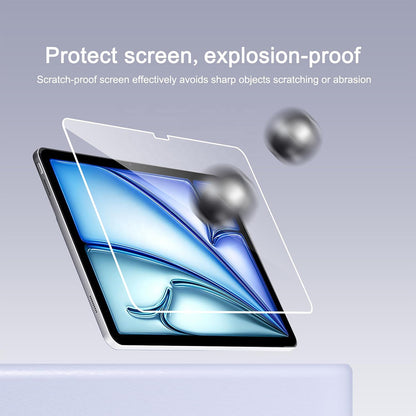 Προστατευτική μεμβράνη οθόνης Blueo HD για Apple iPad Pro 12.9 (2022) / Pro 12.9 (2021) / Pro 12.9 (2020), Ασφαλισμένο γυαλί, Full Glue