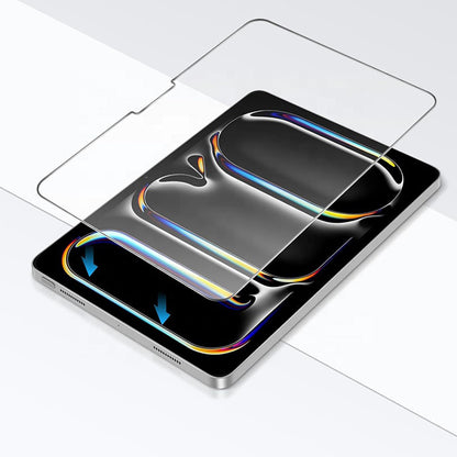Προστατευτική μεμβράνη οθόνης Blueo HD για Apple iPad Pro 12.9 (2022) / Pro 12.9 (2021) / Pro 12.9 (2020), Ασφαλισμένο γυαλί, Full Glue