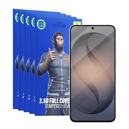 Προστατευτική Μεμβράνη Οθόνης Blueo HD για Samsung Galaxy S26 S942, Ενισχυμένο Γυαλί, Full Glue, 2.5D, Σετ 5 τεμαχίων, Μαύρη