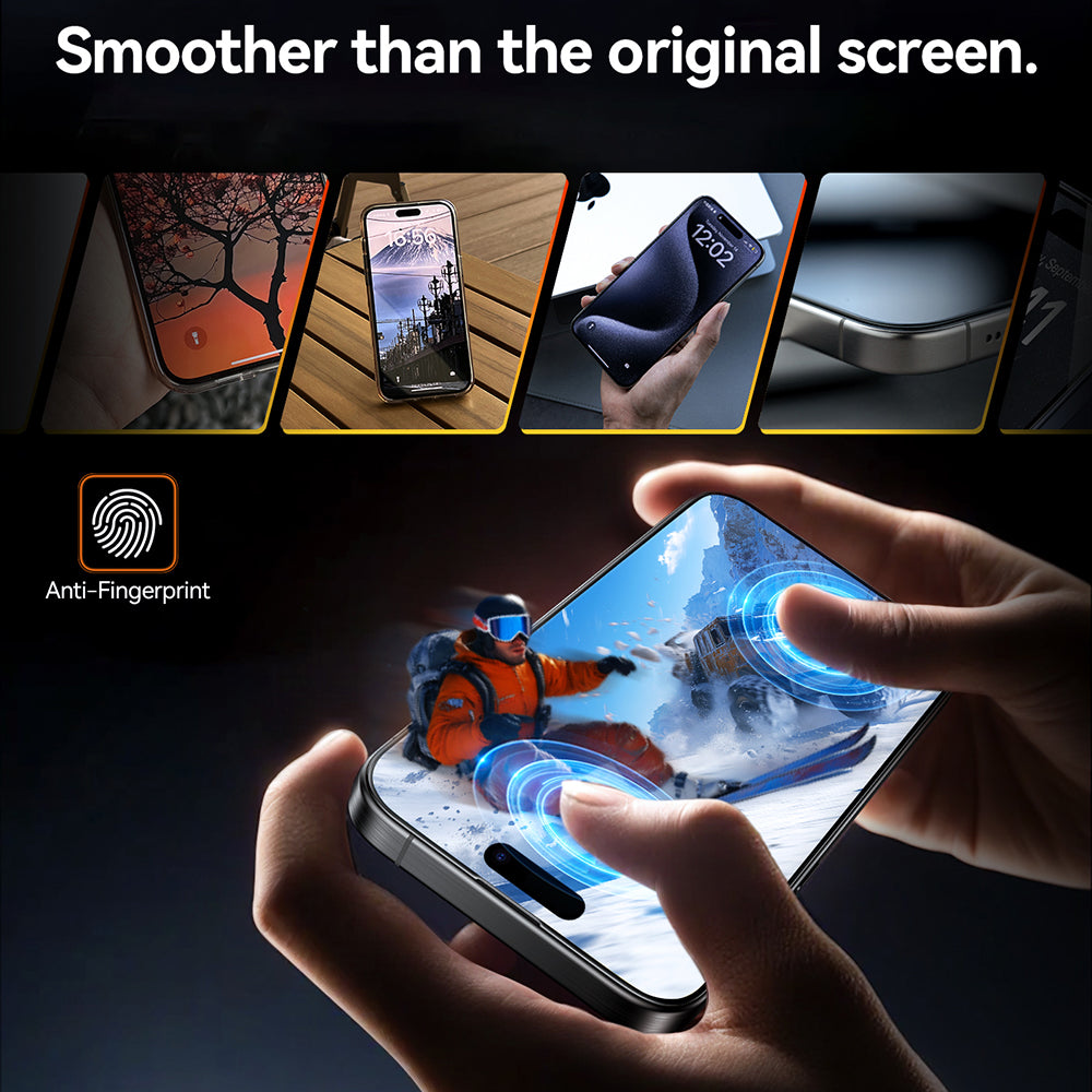 Προστατευτική Μεμβράνη Οθόνης Torras GlassGo Install Master για Apple iPhone 17, Ενισχυμένο Γυαλί, Full Glue