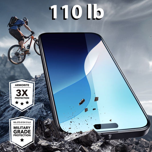 Προστατευτική Μεμβράνη Οθόνης ESR Armorite για Apple iPhone 16 Plus / 15 Plus, Ενισχυμένο Γυαλί, Πλήρης Κόλληση, Μαύρη