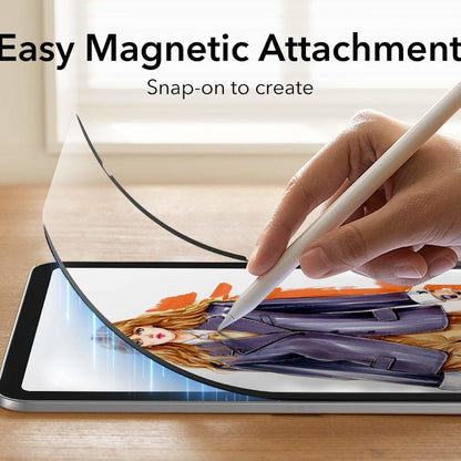 Προστατευτική Μεμβράνη Οθόνης ESR Paper Feel Magnetic για Apple iPad (2025) / (2022), Πλαστική