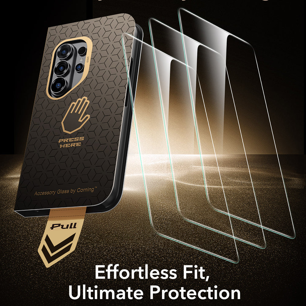 Προστατευτική Μεμβράνη Οθόνης ESR UltraFit Armorite Pro για Samsung Galaxy S26 Ultra, Ενισχυμένο Γυαλί, Full Glue