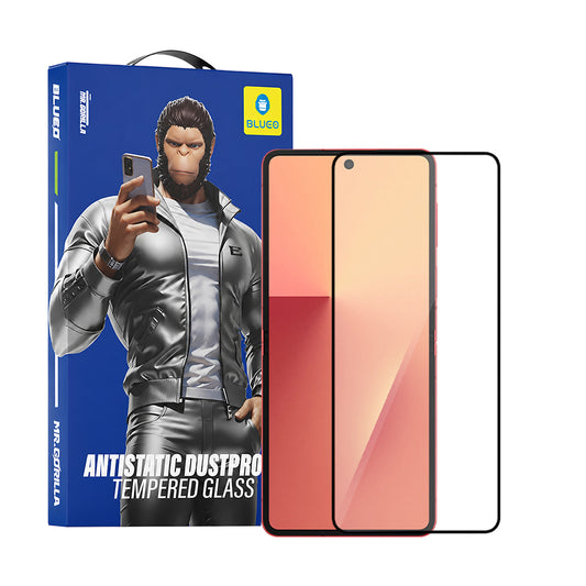 Εξωτερική Προστατευτική Μεμβράνη Οθόνης Blueo HD για Samsung Galaxy Z Flip8 F776 / Z Flip7 F766, Ασφαλισμένο Γυαλί, Πλήρης Κόλλα, 2.5D, Μαύρο