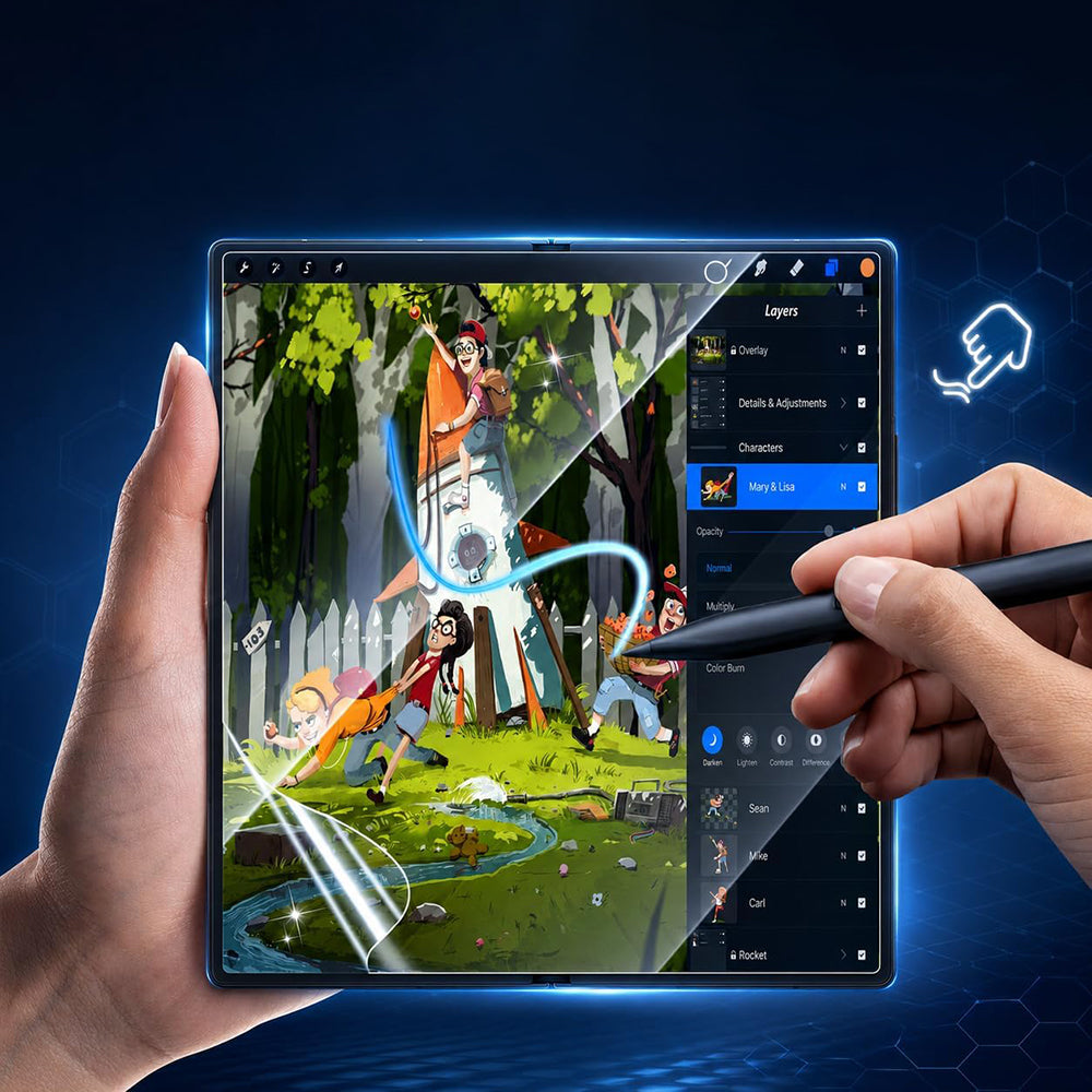 Εσωτερική Προστατευτική Μεμβράνη Οθόνης Blueo HD για Samsung Galaxy Z Fold8 Ultra F971 / Z Fold7 F966, Πλαστικό