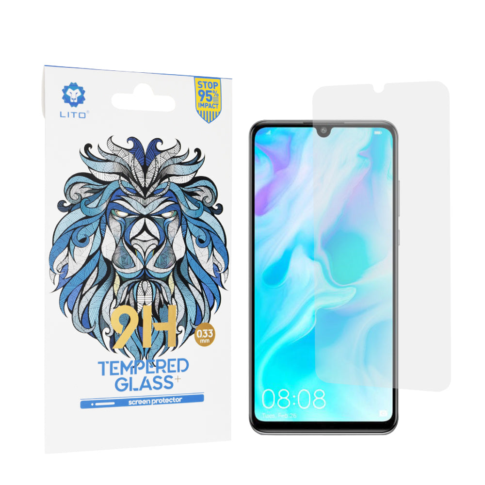 Προστατευτική μεμβράνη οθόνης Lito Classic για Huawei P30 lite New Edition / P30 lite, Ασφαλισμένο γυαλί, Πλήρης κόλλα, 2.5D