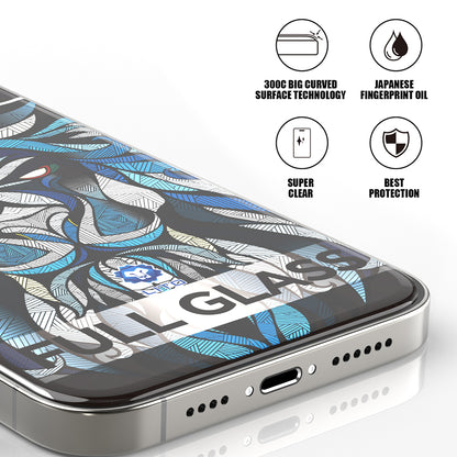 Lito D+ Max 300C Screen Protector Film for Apple iPhone 16 Pro Max, Tempered Glass, Full Glue