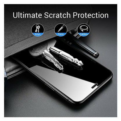 Προστατευτική Μεμβράνη Οθόνης Lito για Apple iPhone 17 / 16 Pro, Ενισχυμένο Γυαλί, Full Glue, 2.5D, Μαύρη