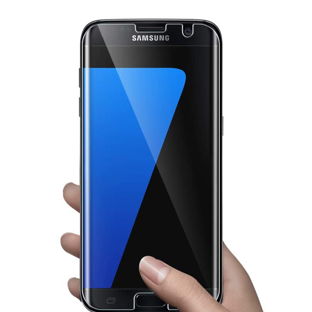 Προστατευτική μεμβράνη οθόνης Lito για Samsung Galaxy S7 edge G935, Ασφαλισμένο γυαλί, UV κόλλα, 3D