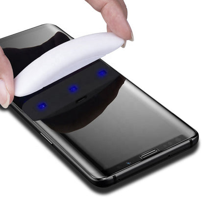 Προστατευτική μεμβράνη οθόνης Lito για Samsung Galaxy S7 edge G935, Ασφαλισμένο γυαλί, UV κόλλα, 3D