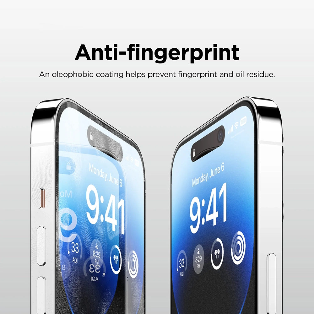 Προστατευτική Μεμβράνη Οθόνης Ματ Anank 5X Reinforced για Apple iPhone 17 Pro Max, Ενισχυμένο Γυαλί, Full Glue, 2.5D, Μαύρη