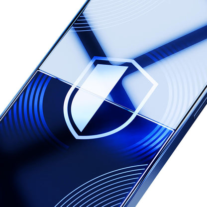 Ματ προστατευτική μεμβράνη οθόνης 3MK HardGlass Max για Apple iPhone 17 Air, Ενισχυμένο Γυαλί, Full Glue, Μαύρη
