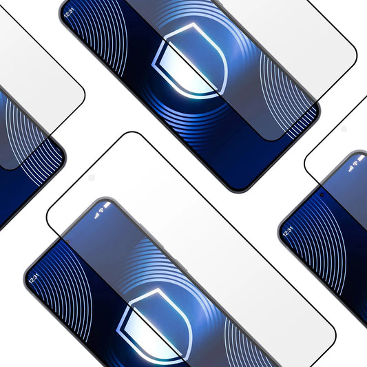 Matte Screen Protector 3MK Max for Samsung Galaxy S26 Plus, Tempered Glass, Full Glue, Black