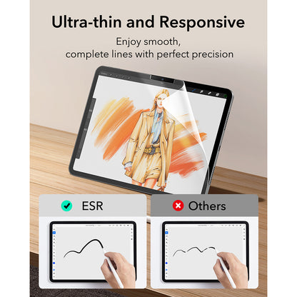 Προστατευτική Μεμβράνη Οθόνης Matte ESR Paper Feel για Apple iPad Air 11 (2025) / Air 11 (2024), Πλαστική, Σετ 2 τεμαχίων
