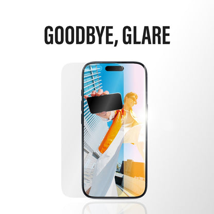 Προστατευτική Μεμβράνη Οθόνης Matte PanzerGlass Armor EasyAligner για Apple iPhone 17 Pro, Ενισχυμένο Γυαλί, Full Glue