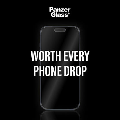 Προστατευτική Μεμβράνη Οθόνης Matte PanzerGlass Armor EasyAligner για Apple iPhone 17 Pro, Ενισχυμένο Γυαλί, Full Glue