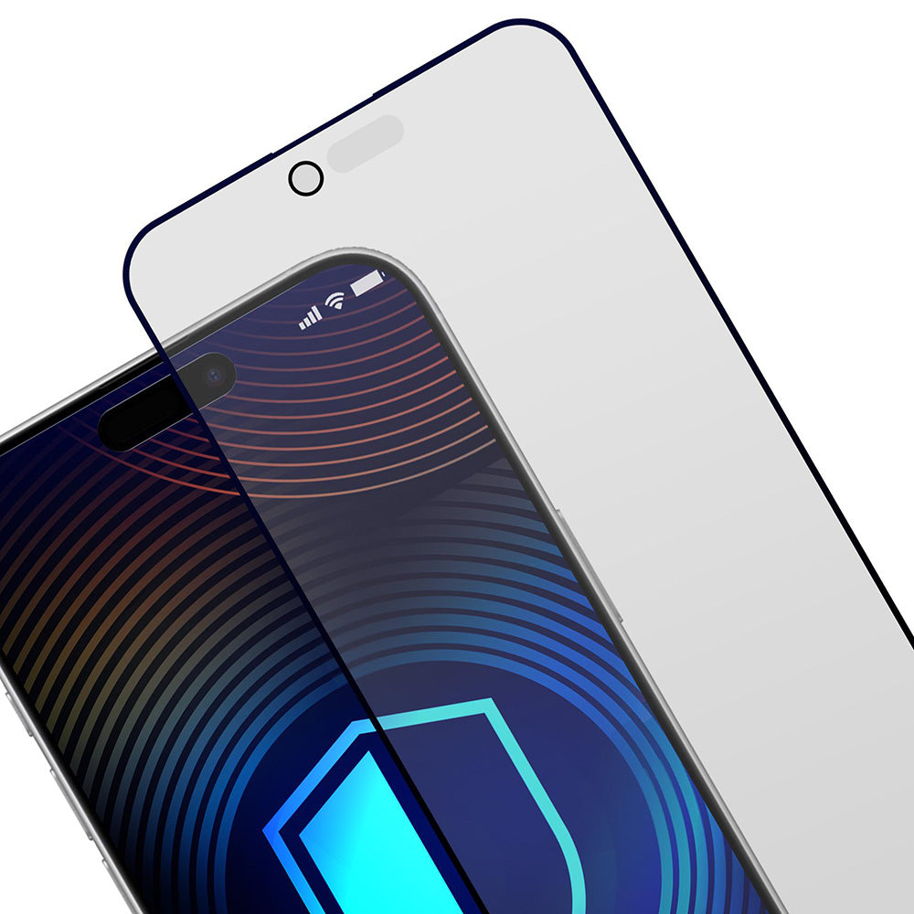 Μεμβράνη προστασίας οθόνης Matte Privacy 3MK HardGlass Max για Apple iPhone 17 Air, Ενισχυμένο Γυαλί, Full Glue