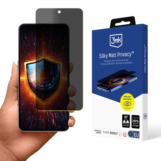Προστατευτική μεμβράνη οθόνης Matte Privacy 3MK Silky για Nothing Phone (3a) / Phone (3a) Pro, Πλαστικό