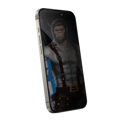 Προστατευτική μεμβράνη οθόνης Matte Privacy Blueo Anti-Peep για Apple iPhone 14 Plus / 13 Pro Max, Ασφαλισμένο γυαλί, Πλήρης κόλλα