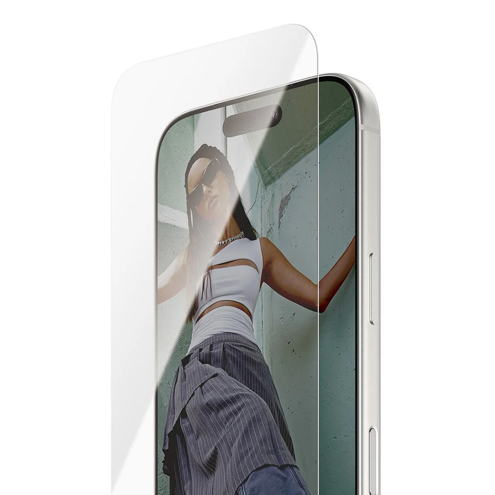 Προστατευτική Μεμβράνη Οθόνης PanzerGlass Safe. Ultra-Wide Fit EasyAligner για Apple iPhone 17 Pro, Ενισχυμένο Γυαλί, Full Glue