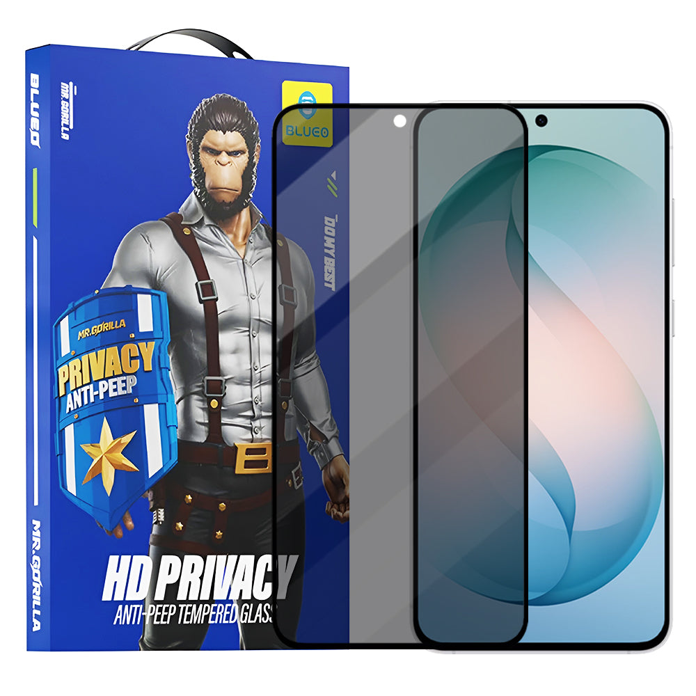 Προστατευτική Μεμβράνη Οθόνης Privacy Blueo Anti-Peep για Samsung Galaxy S26 Plus S947, Ενισχυμένο Γυαλί, Full Glue