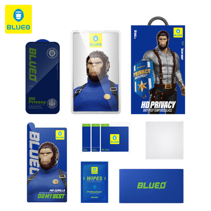 Προστατευτική Μεμβράνη Οθόνης Privacy Blueo Anti-Peep για Samsung Galaxy S26 Plus S947, Ενισχυμένο Γυαλί, Full Glue