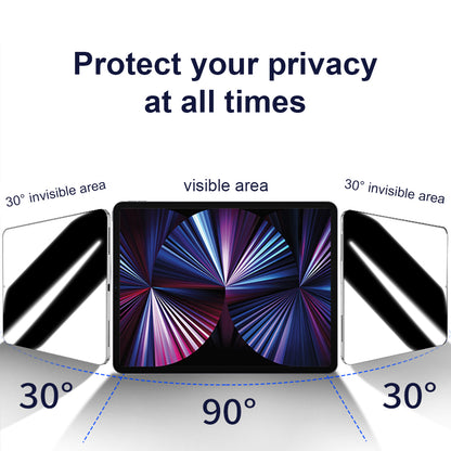 Προστατευτική μεμβράνη οθόνης Privacy Lito Classic για Apple iPad Air 13 (2026) / Pro 13 (2025), Ασφαλισμένο γυαλί, Full Glue, 2.5D