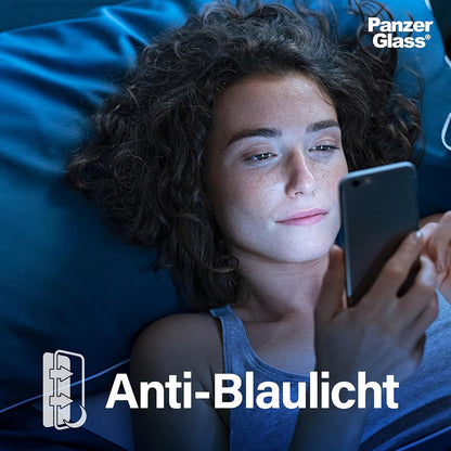 Προστατευτική Μεμβράνη Οθόνης Privacy PanzerGlass Ultra-Wide Fit EasyAligner για Apple iPhone 16 Plus / 15 Plus, Ενισχυμένο Γυαλί, Full Glue