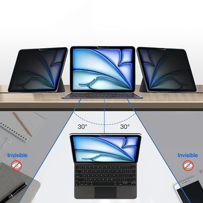 Προστατευτική μεμβράνη οθόνης Privacy Techsuit ArmorGlass CrystalHD για Samsung Galaxy Tab S10+ / Tab S9 FE+, Ασφαλισμένο γυαλί, Πλήρης κόλλα, Σετ 2 τεμαχίων