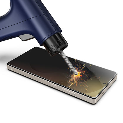 Προστατευτική Μεμβράνη Οθόνης Privacy Techsuit TitanGlass CrystalHD για Samsung Galaxy S26 Plus, Ενισχυμένο Γυαλί, Full Glue