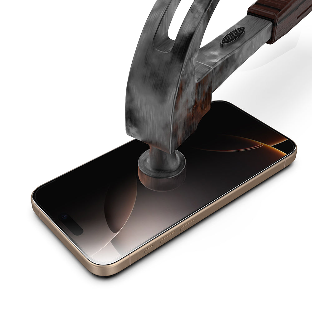 Προστατευτική μεμβράνη οθόνης Privacy Techsuit TitanGlass για Apple iPhone 18 Pro, Ασφαλισμένο γυαλί, Πλήρης κόλλα