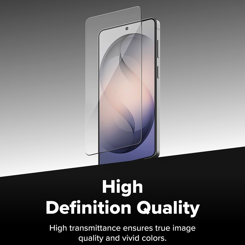 Προστατευτική Μεμβράνη Οθόνης Ringke Easy Slide για Samsung Galaxy S26 S942, Ενισχυμένο Γυαλί, Πλήρης Κόλληση, Σετ 2 τεμαχίων