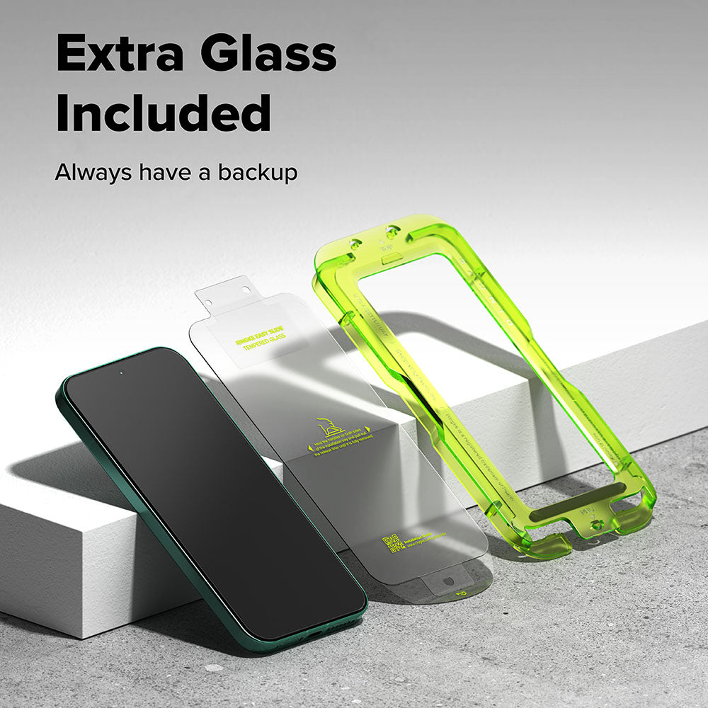 Προστατευτική μεμβράνη οθόνης Ringke Easy Slide για Xiaomi 17 Ultra, Τζάμι ασφαλείας, Πλήρης κόλλα, Σετ 2 τεμαχίων